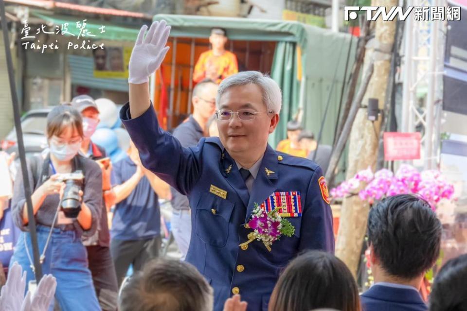 台北市警局長張榮興，傳將在520後接任警政署長。（圖／翻攝自臺北波麗士臉書）