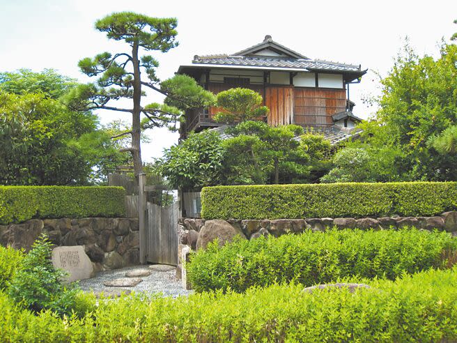 谷崎潤一郎寫作《細雪》的舊邸「倚松庵」。（陳銘磻攝）