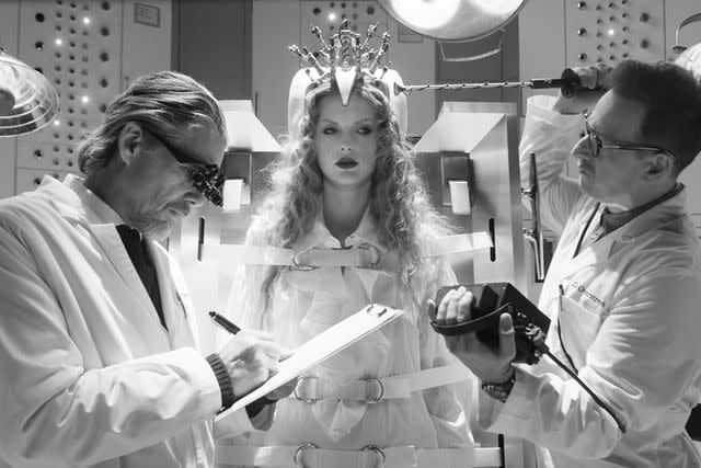 <p>Taylor Swift</p> (L-R) Ethan Hawke, Taylor Swift and Josh Charles in the music video for Taylor Swift's new track 'Fortnight'