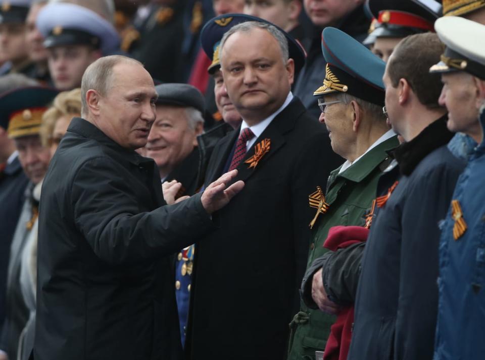 <div class="inline-image__caption"><p>Putin and Igor Dodon in 2017.</p></div> <div class="inline-image__credit">Mikhail Svetlov/Getty</div>