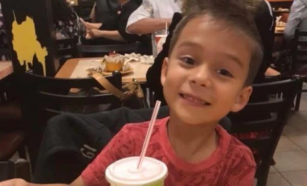 Kameron Prescott, 6, was killed by a stray bullet as deputies shot at a woman outside his home. (Photo: GoFundMe)