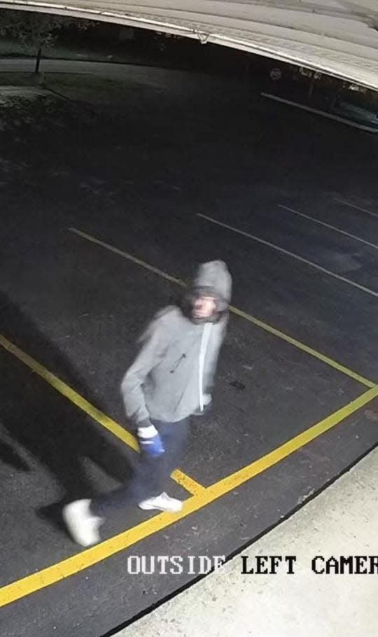 Police are looking for suspect caught on camera breaking into the White Dragon Comics store in Peddler's Village in Tannersville, Pennsylvania.