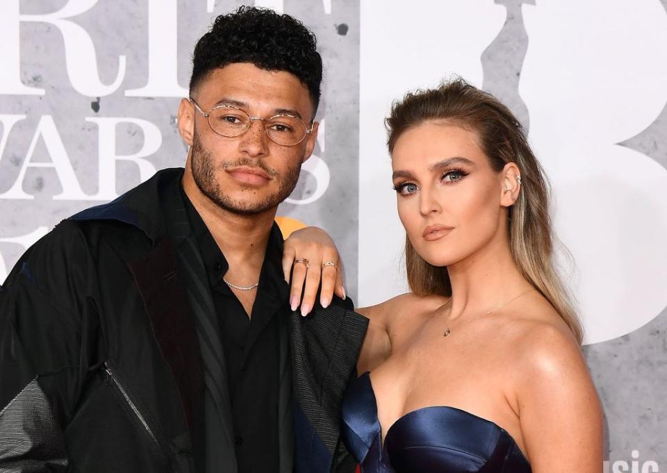 Perrie Edwards and Alex Oxlade-Chamberlain  (Getty Images)