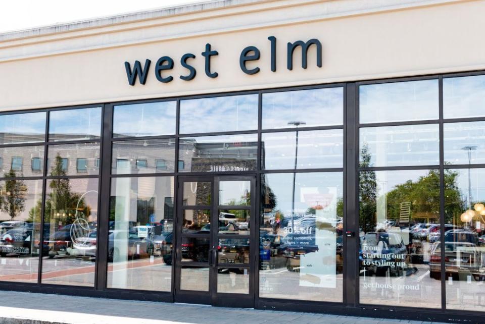 West Elm store in Scarsdale, New York...