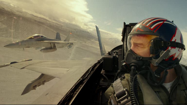 Tom Cruise en Top Gun: Maverick