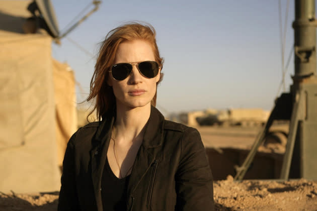 Im Film "Zero Dark Thirty" spielt Jessica Chastain die CIA-Agentin, die Osama Bin Laden aufspürte. (Foto: ddp images)