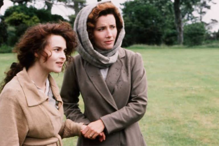 Helena Bonham Carter y Emma Thompson en El fin del juego, de 1992