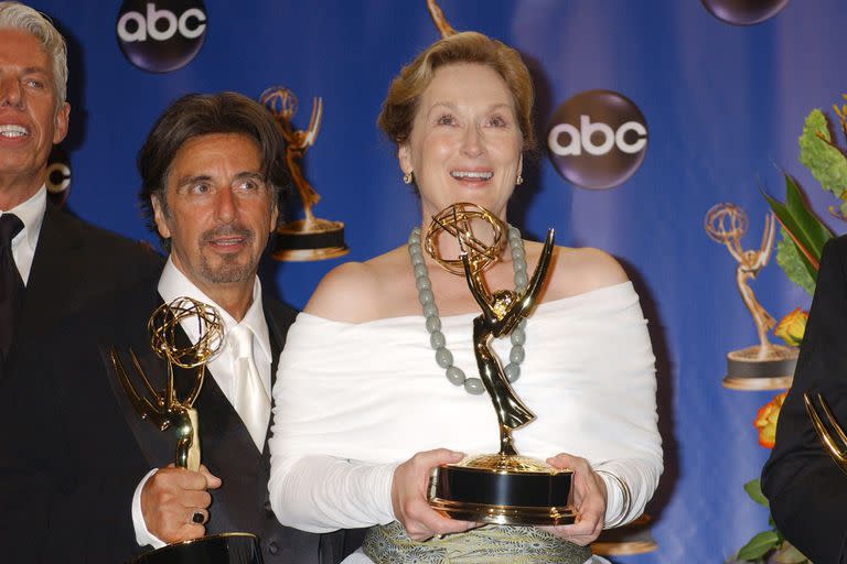 Pacino y Streep ganaron el Emmy por el proyecto televisivo que los reunió