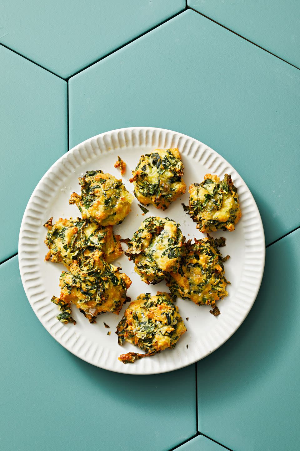 Cheesy Kale Nests