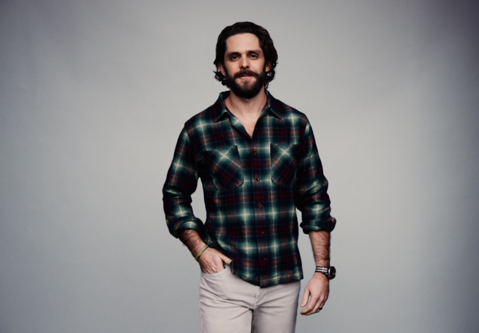 Nashville recording artist Thomas Rhett releases his new album "Country Again Side A" on April 30, 2021.