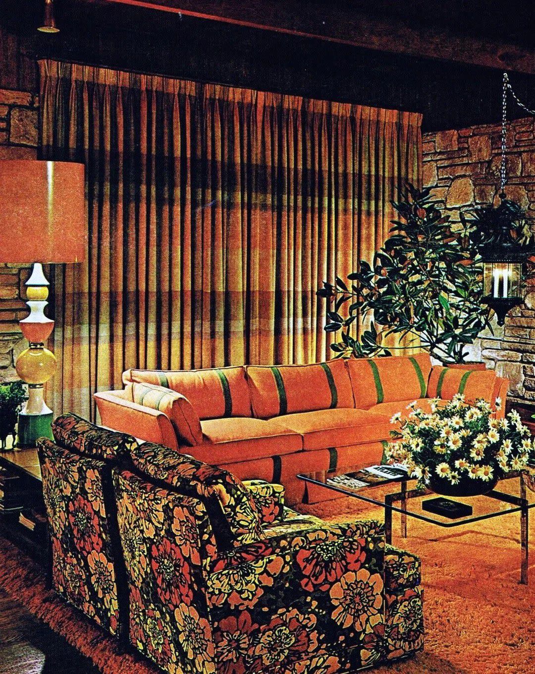 1970s living room