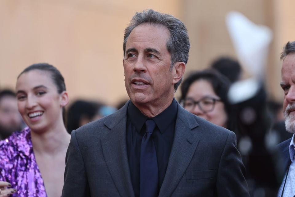 Jerry Seinfeld at the premiere of Netflix’s “Unfrosted” on April 30, 2024. Getty Images