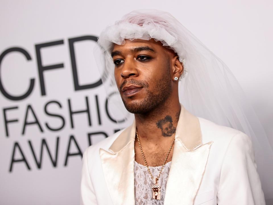 Kid Cudi attends the 2021 CFDA Fashion Awards at The Grill Room on November 10, 2021 in New York City.