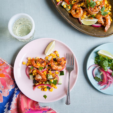 Cajun-Spiced Shrimp and Corn Salad