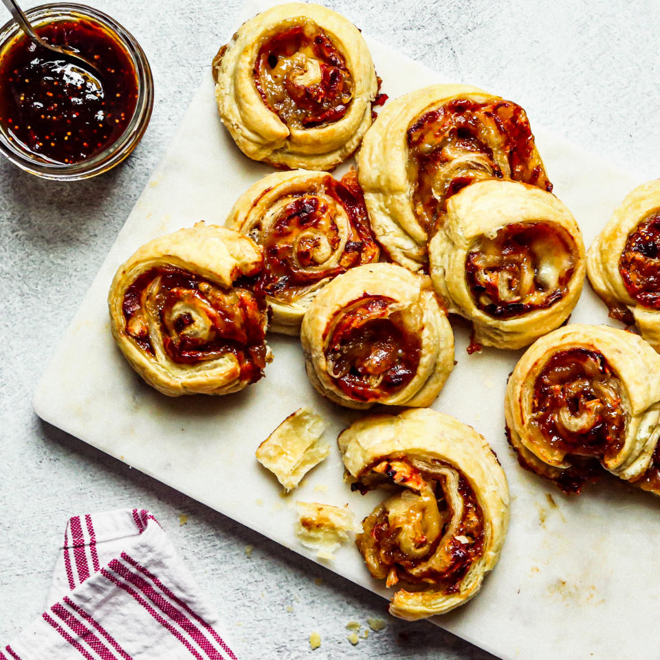 Fig & Brie Puff Pastry Roll