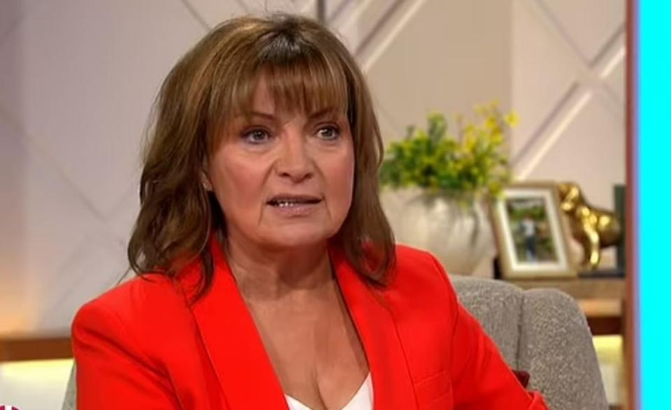 Lorraine Kelly questioned whether she would have reacted differently if in that position again (ITV)