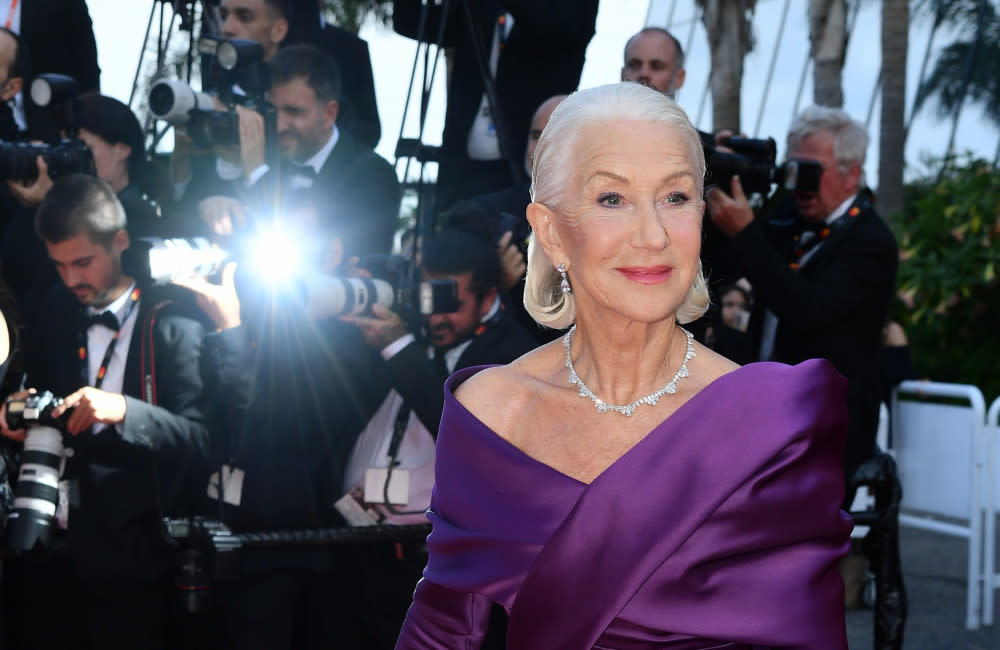 Dame Helen Mirren has learned to accept her looks credit:Bang Showbiz