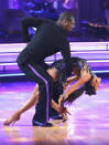 Jacoby Jones and Karina Smirnoff perform on "Dancing With the Stars."