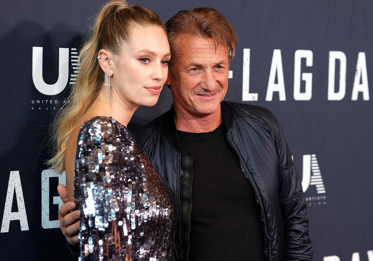 Dylan Penn and Sean Penn