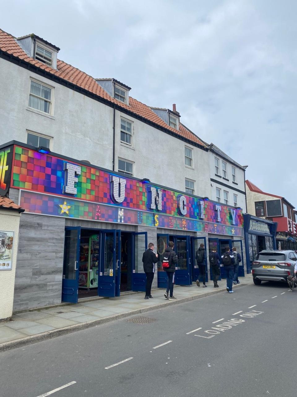 Arcade in Whitby (Maya Oppenheim)