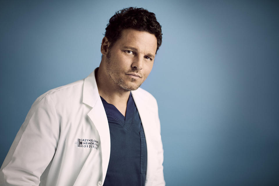 GREY'S ANATOMY - ABC's "Grey's Anatomy" stars Justin Chambers as Alex Karev. (Mike Rosenthal/ABC via Getty Images)