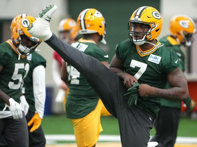 De'Vondre Campbell: Packers rookie LB Quay Walker is 'already a baller'