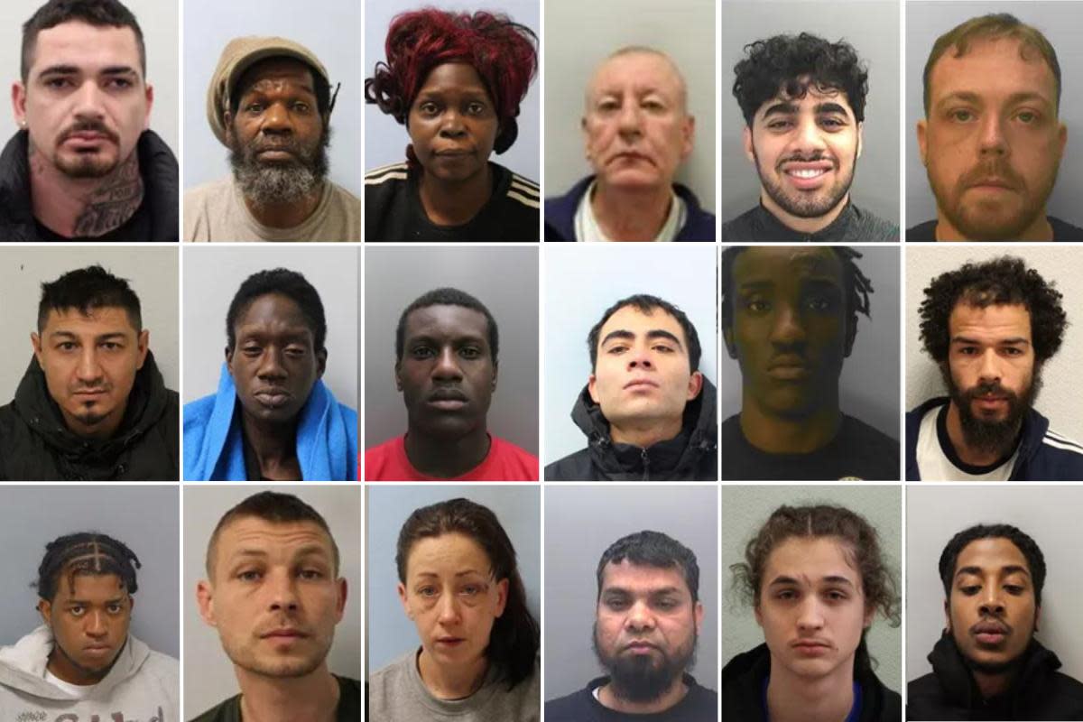 Crimestoppers most wanted men and women <i>(Image: Crimestoppers)</i>