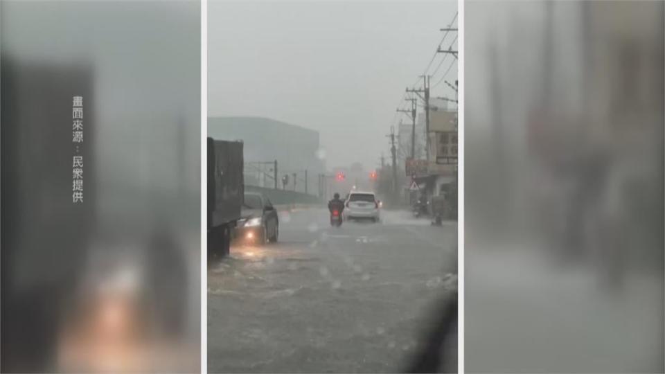 雙北、桃園豪雨狂炸成災　台鐵鶯歌-桃園夜間雙向封閉搶修