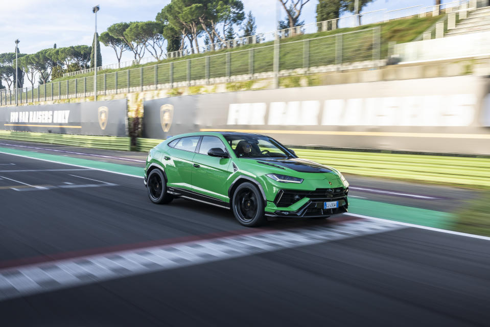 The Urus Performante is remarkably capable for an SUV. (Lamborghini)