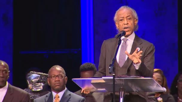 PHOTO: Rev. Al Sharpton gave the eulogy for Ajike Owens, the Florida mother of four who was shot by her neighbor in front of her children. (ABC News)