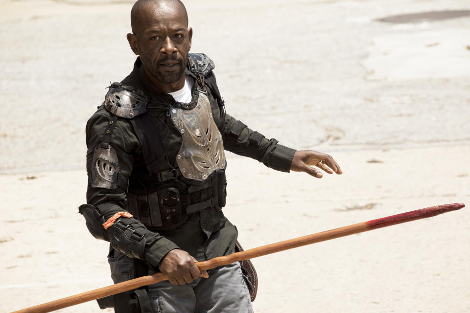 Lennie James as Morgan Jones in AMC’s <i>The Walking Dead</i>. (Photo: Jackson Lee Davis/AMC)