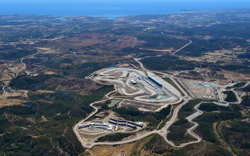 The undulating Autodromo Internacional do Algarve - aia