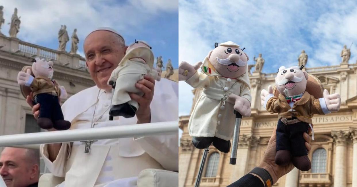 El doctor Simi llegó hasta el Vaticano, el Papa Francisco ya tienen sus muñecos personalizados. Foto: Instagram vía @drsimi_oficial