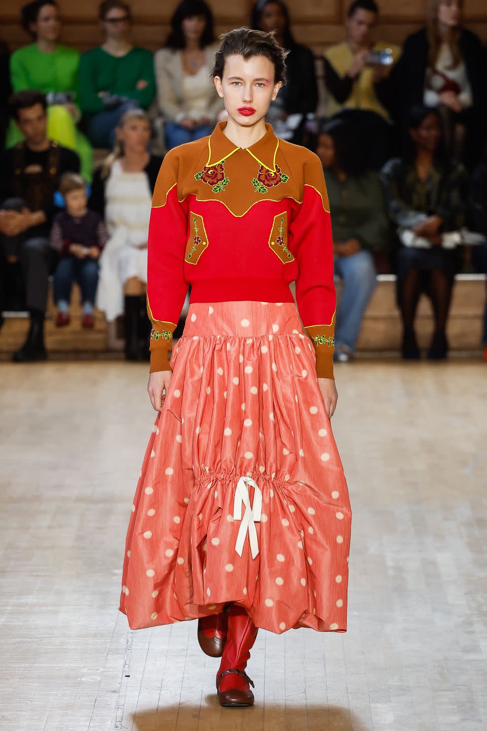 molly goddard fall 2024 ready to wear collection at london fashion week