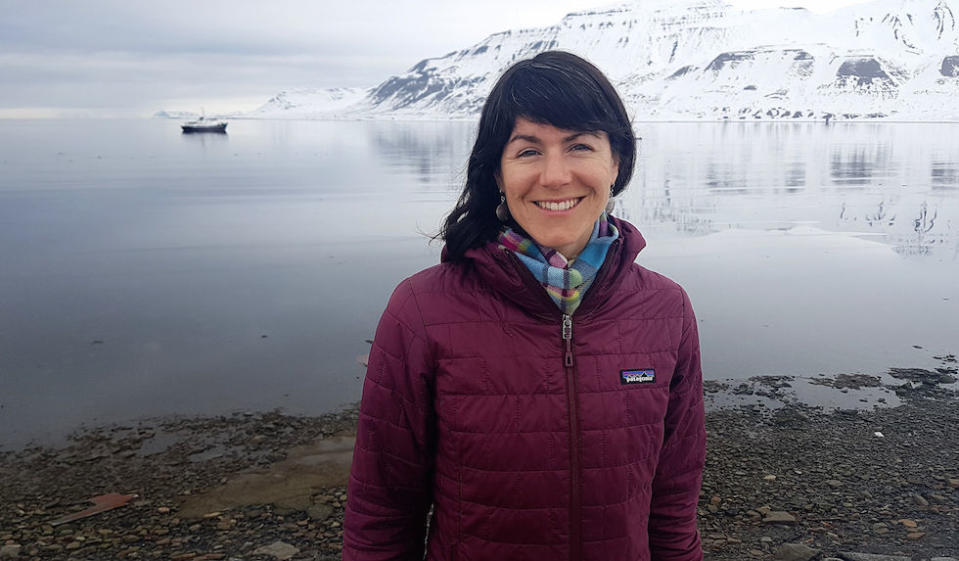 Sarah Auffret, who worked for the Association of Arctic Expedition Cruise Operators, has been named as one of the crash victims (Picture: PA)