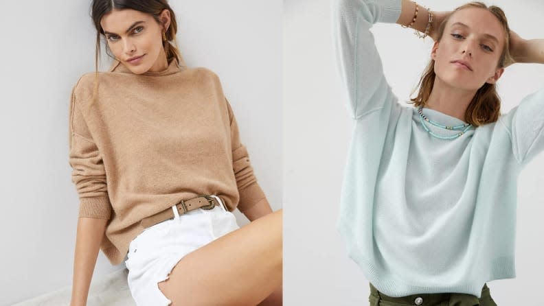 What's more luxurious than a cashmere sweater?