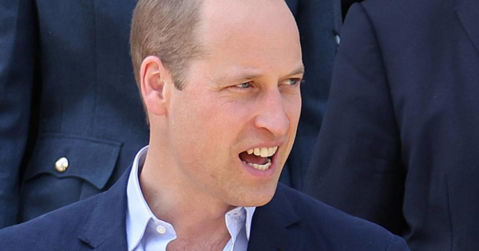 A close-up image of Prince William.