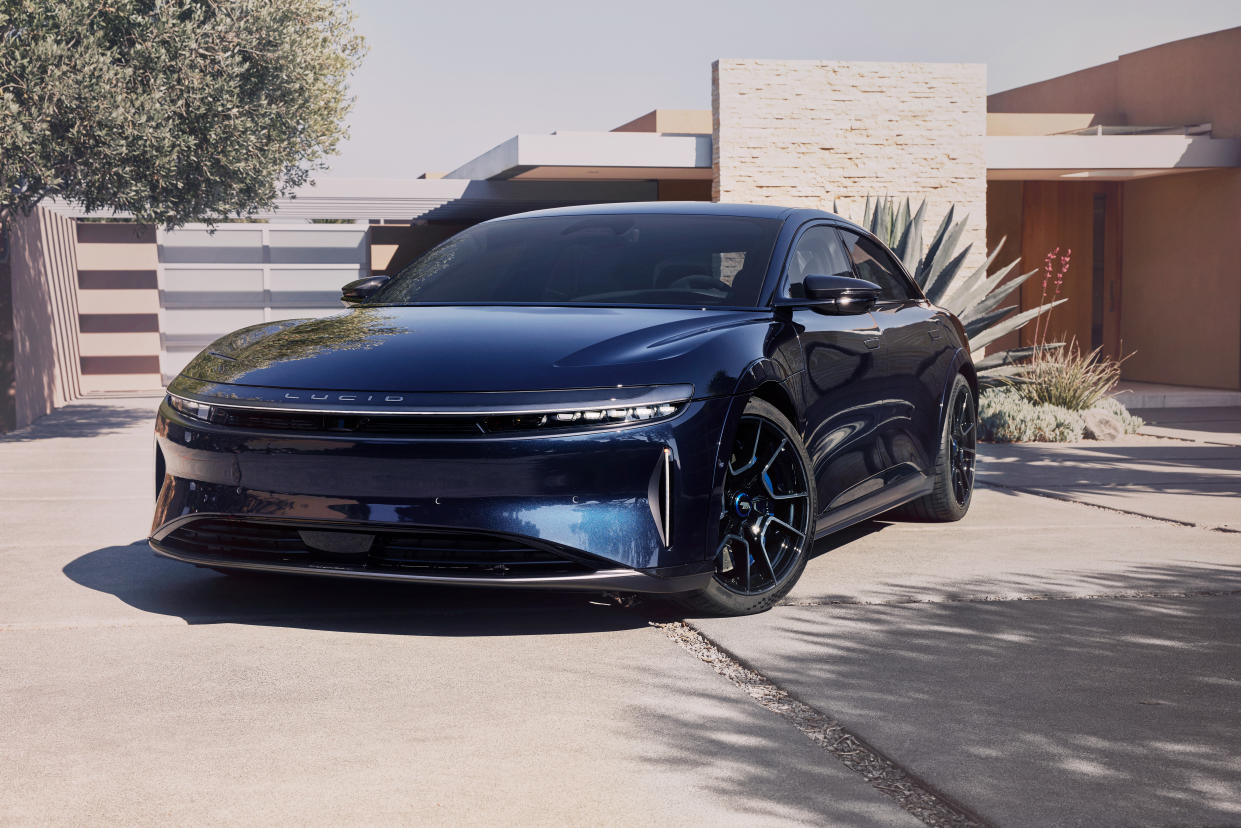 The Lucid Air Sapphire (credit: Lucid)