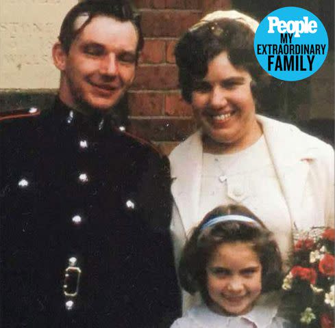 <p>Courtesy of Robert Isdale</p> Robert and Margaret Isdale on their wedding day