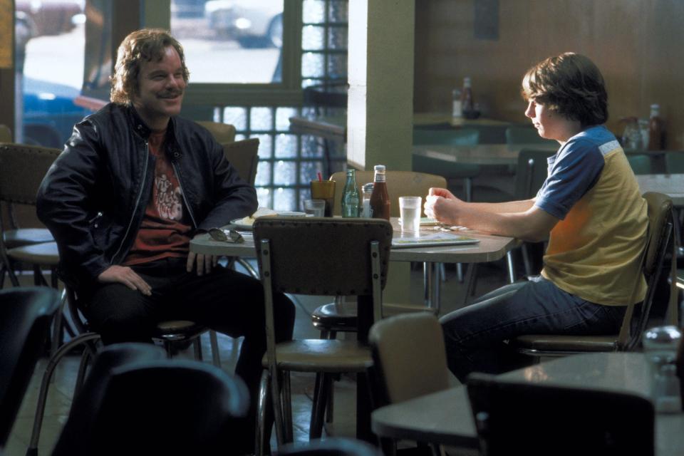 Almost Famous Philip Seymour Hoffman and Patrick Fugit