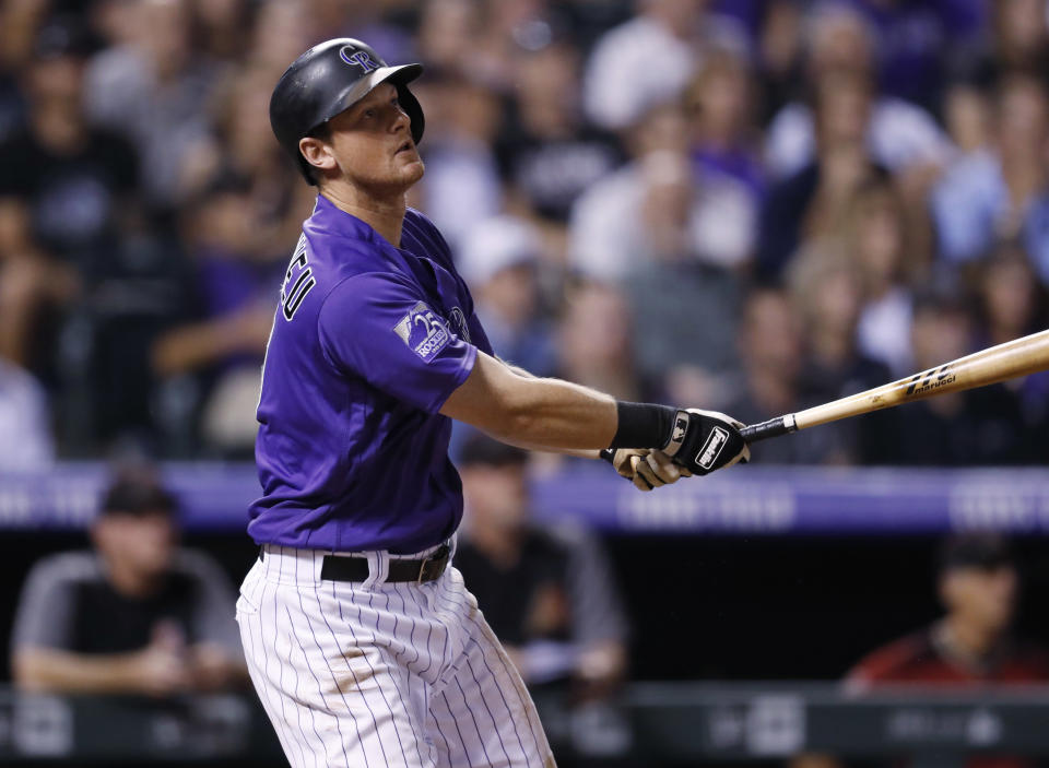 Because he’s a smooth-fielding second baseman and a batting champ and is just 30, D.J. LeMahieu will get paid. (AP)