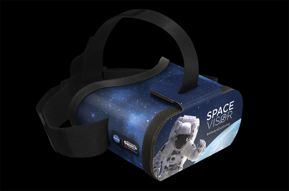 Space Visor VR Headset Offers Virtual Tour of Space Artifacts, Space Station