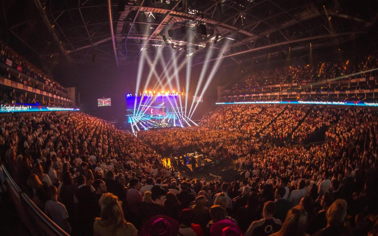 A sell-out crowd at London's O2 Arena - WireImage