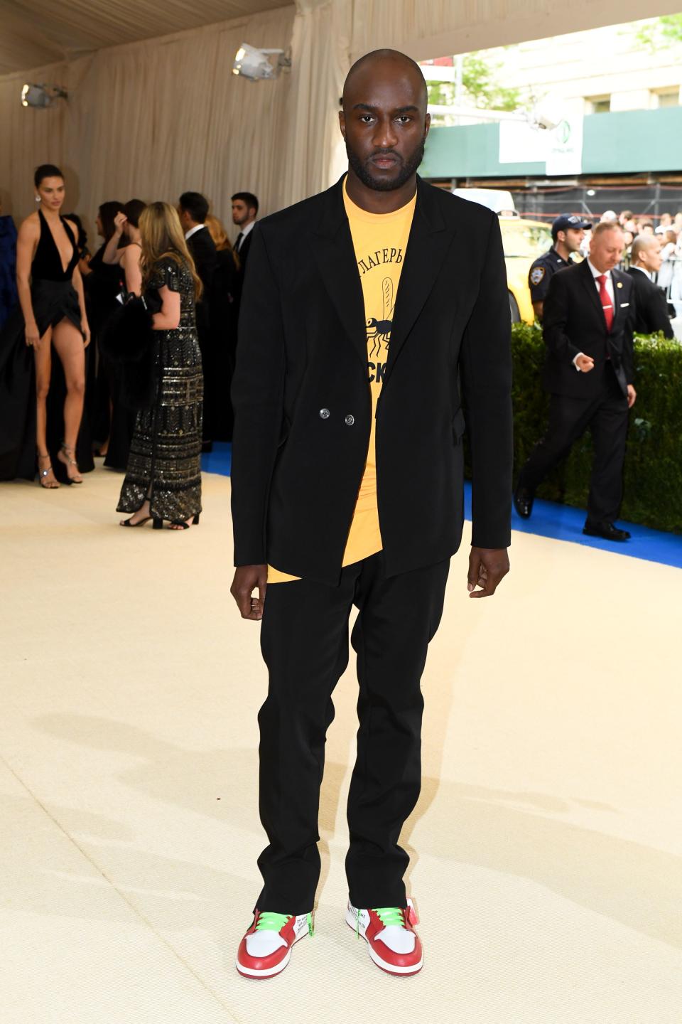 <h1 class="title">Virgil Abloh in Off-White</h1><cite class="credit">Photo: BFA/Shutterstock</cite>