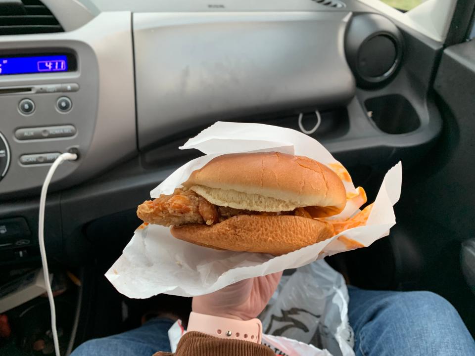 KFC Chicken sandwich