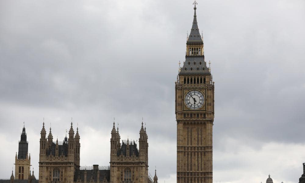 Houses of Parliament in central London