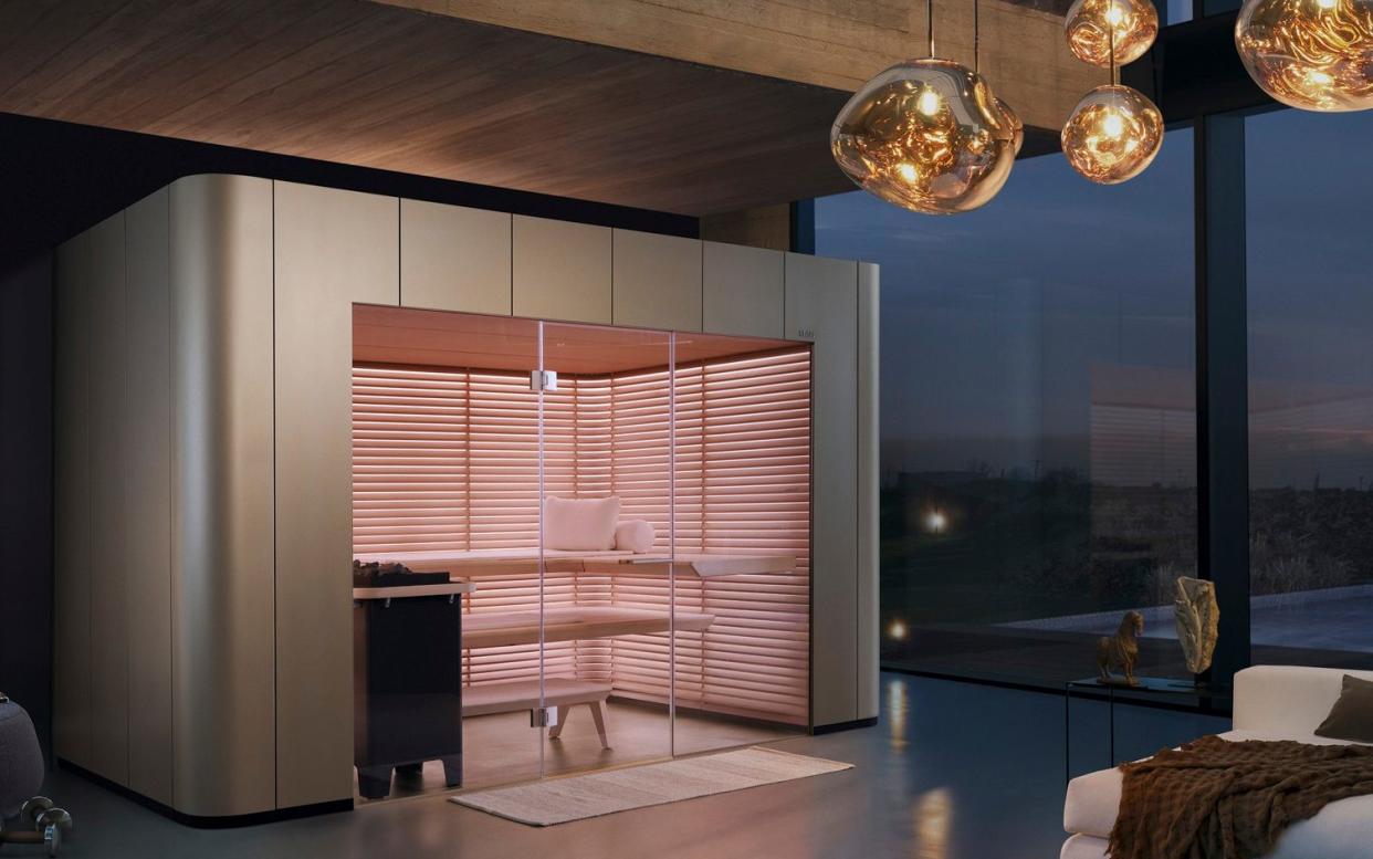 The S11 sauna designed by Studio FA Porsche costs around £100,000