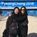 <p>@michellewkwan: Another epic Olympic day with Mama Kwan. Smiling ear to ear seeing my Champions on Ice skating friends @candelorodelireonice2 #OksanaKasakova and friend @michelleyeoh_official<br>(Photo via Instagram/michellewkwan) </p>