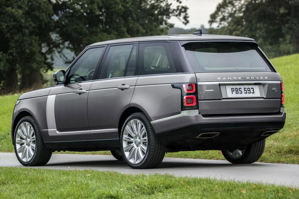 <p>The crown jewel of the Land Rover lineup, the <a href="https://www.caranddriver.com/land-rover/range-rover" rel="nofollow noopener" target="_blank" data-ylk="slk:Range Rover;elm:context_link;itc:0;sec:content-canvas" class="link ">Range Rover</a>, has represented the brand with dignity and amazing capability since 1970. That makes it a full half-century old in 2020. The current generation is the first to come with a diesel engine in the States, a 3.0-liter V-6 shared among other Land Rover products that provides 255 horsepower and 443 lb-ft of torque. We tested one of these Td6-badged Rovers for 40,000 miles and were impressed with its performance and efficiency. It was so efficient that it averaged 26 mpg over its long stay with us.</p><ul><li>Base price: $99,350</li><li>Engine: 255-hp turbocharged 3.0-liter diesel V-6 engine, 8-speed automatic transmission</li><li>EPA Fuel Economy combined/city/highway: 24/22/28 mpg</li><li>Max Towing: 7716 lb</li></ul><p><a class="link " href="https://www.caranddriver.com/land-rover/range-rover" rel="nofollow noopener" target="_blank" data-ylk="slk:MORE RANGE ROVER SPECS;elm:context_link;itc:0;sec:content-canvas">MORE RANGE ROVER SPECS</a></p>