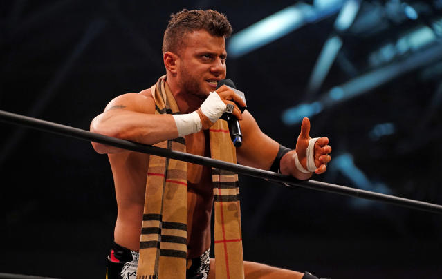 MJF wearing a Mets Jersey in Philadelphia tonight. I love it : r/NewYorkMets